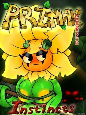 Порно комикс Plants vs. Zombies. Primal Instincts. BlobSlimey