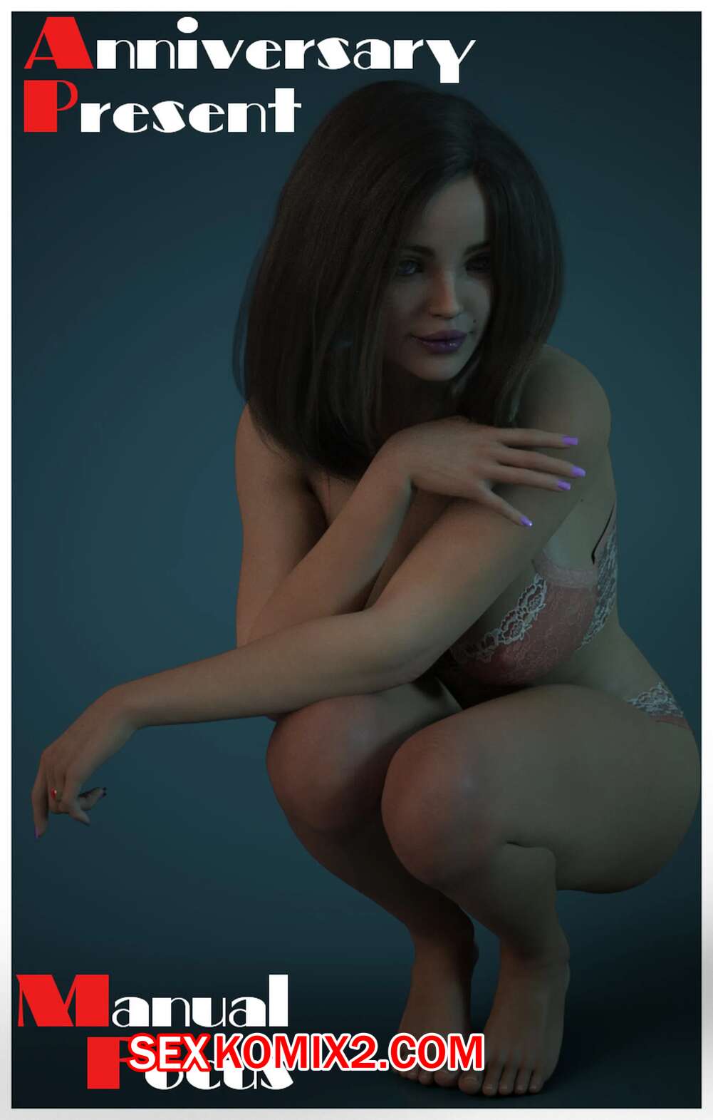 Порно комикс Подарок на годовщину. Anniversary Present. Manual focus.