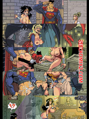 Порно комикс Подборка. DC Бэтмен Супермен. Akabur.