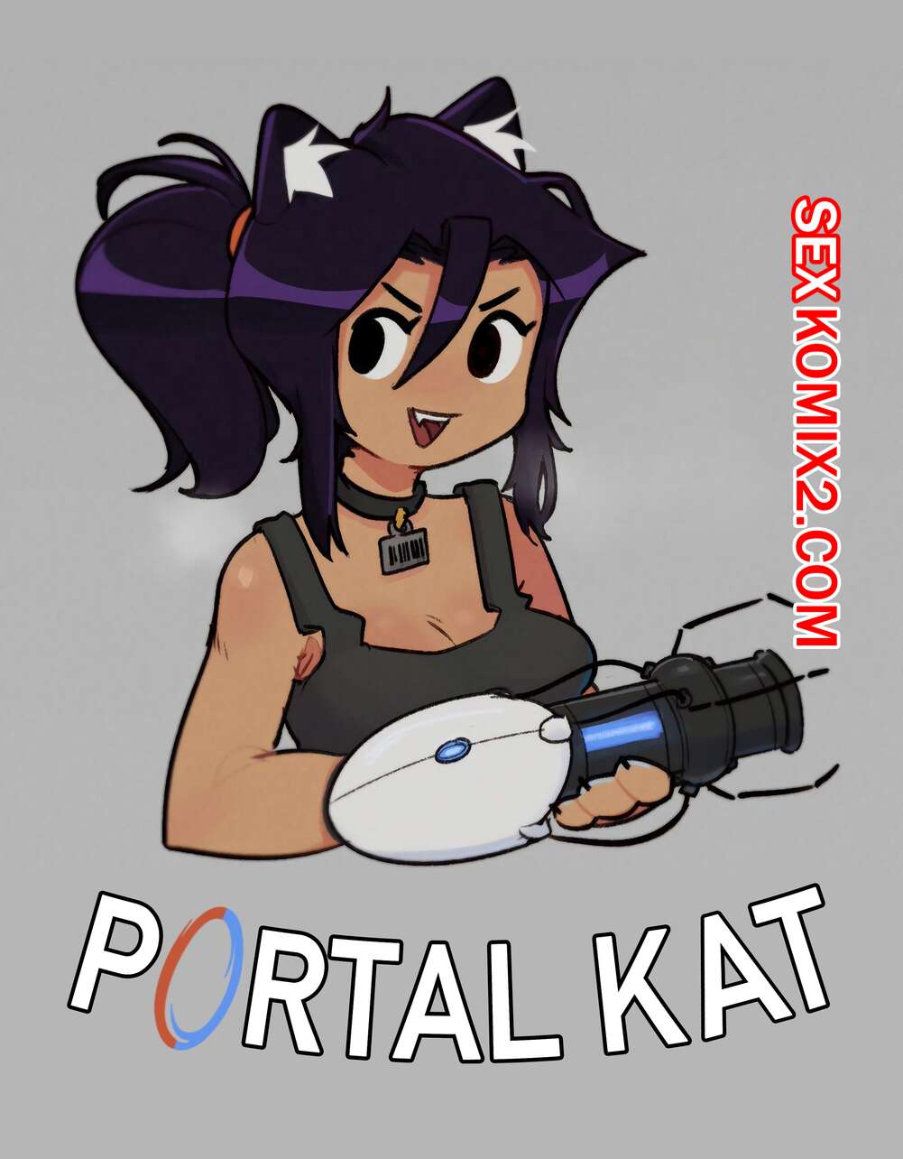Порно комикс Портал Кэт. Portal Kat. FitLetter.