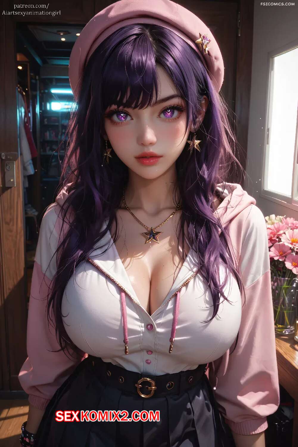 Порно комикс Purple Hair. AiASAG