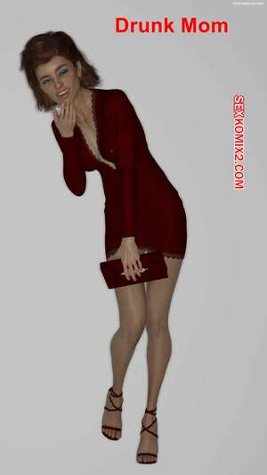 Порно комикс 3D Пьяная мама. Drunk Mom. VGer