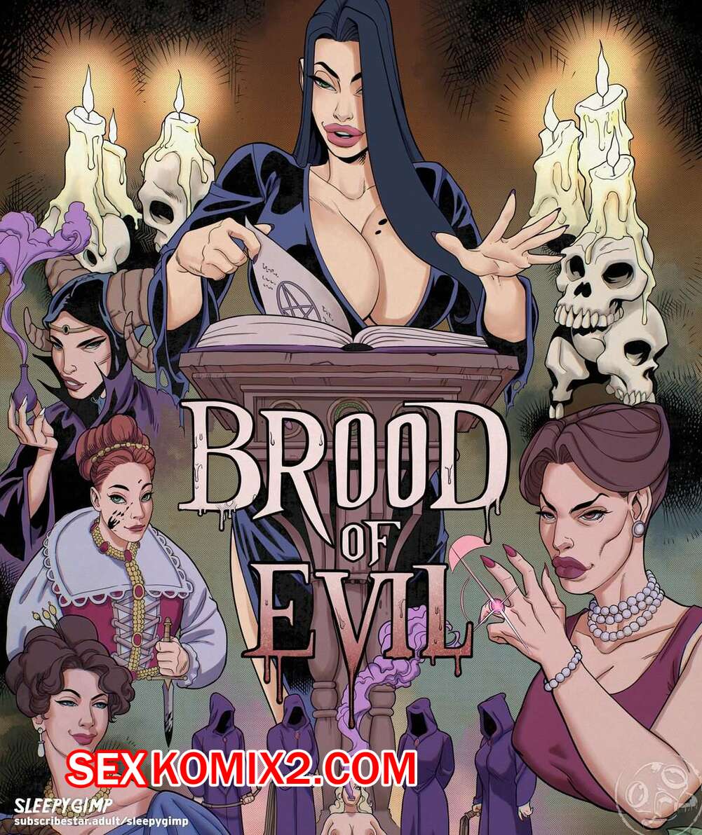 Порно комикс Род Зла. Brood Of Evil. SleepyGimp