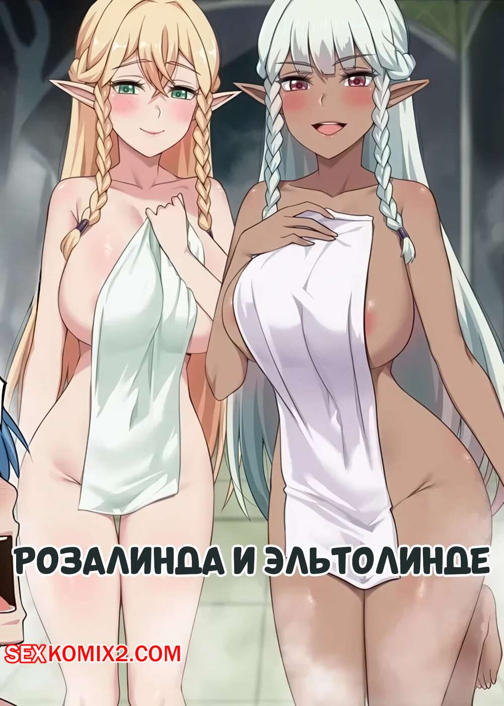 Порно комикс Розалинда и Энтолинде. Rosalinde and Eltolinde. Darkmaya.