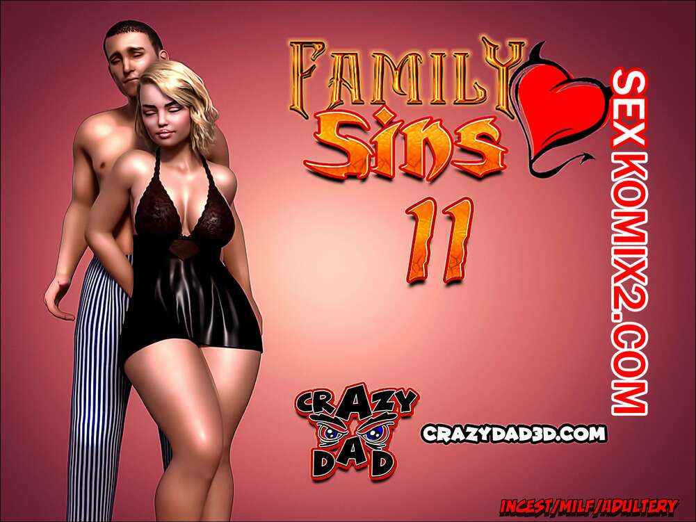 Порно комикс Семейка грехов. Часть 11. Family Sins. CrazyDad3D