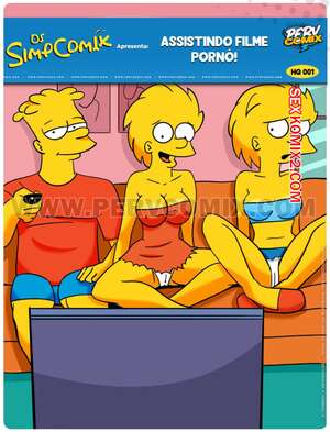 Порно комикс Симпсоны. Симпкомикс. Часть 1. Os SimpComix. PervComix