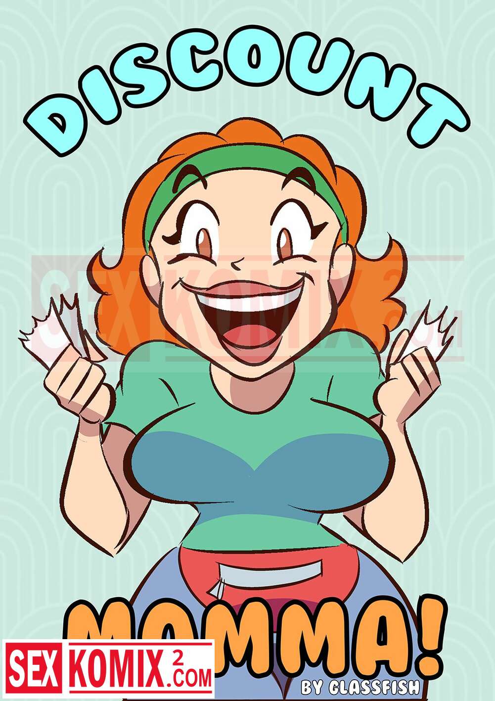 Порно комикс Скидка для мамочки. Glassfish.