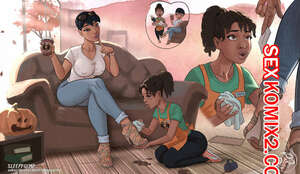 Порно комикс Соблазненная бариста. Seduced Barista. SleepyGimp