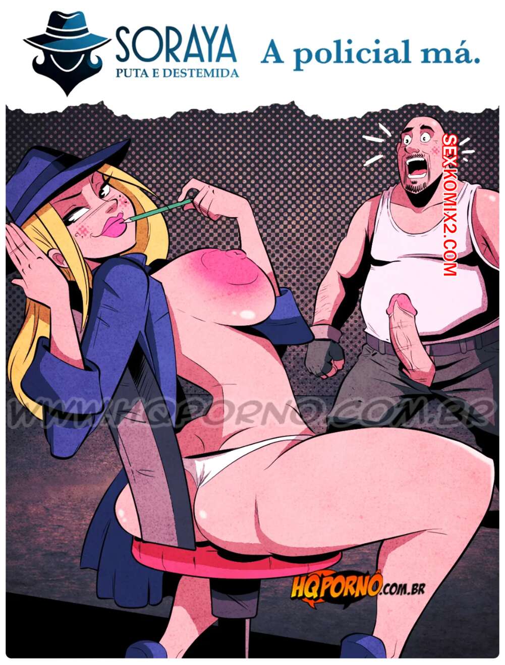 Порно комикс Сорайя бесстрашная сука. Часть 4. HQPorno