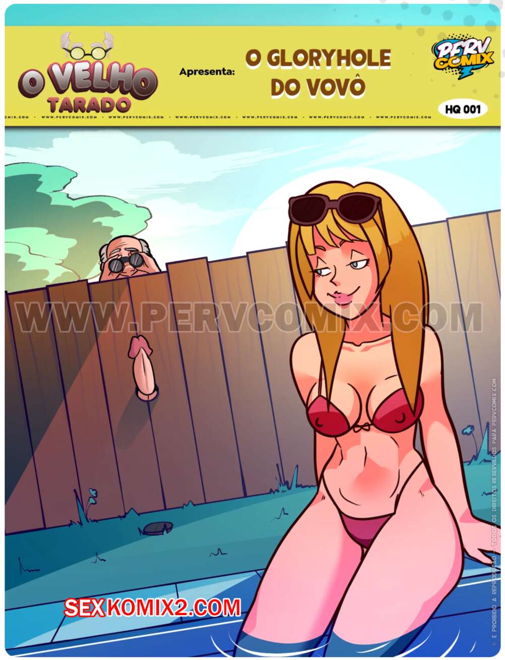 Порно комикс Старик извращенец. Часть 1. O velho tarado. PervComix