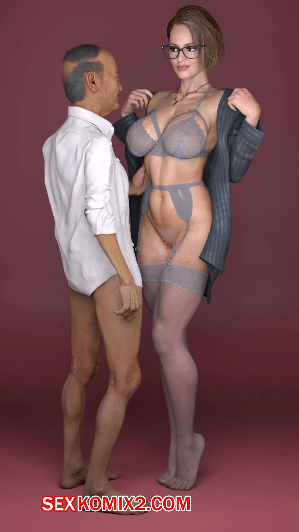 Порно комикс Старый любовник. Old Lover. Jill. Rro.lled