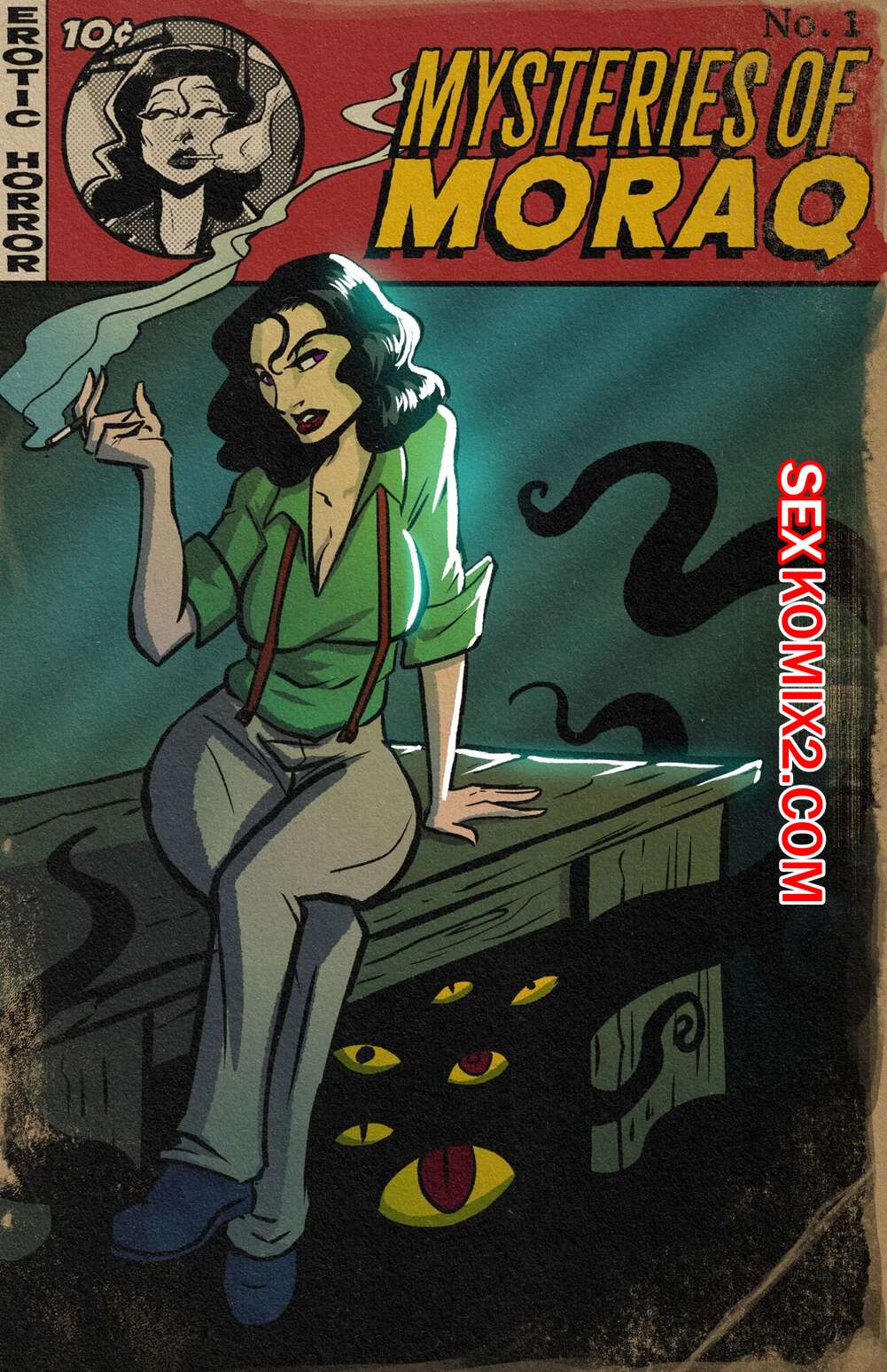 Порно комикс Тайны Морака. Часть 1. Mysteries of Moraq. Nordham City