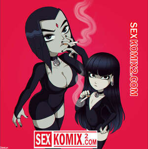 Порно комикс Teen Titans. Нападение на Рэйвен. Shadbase