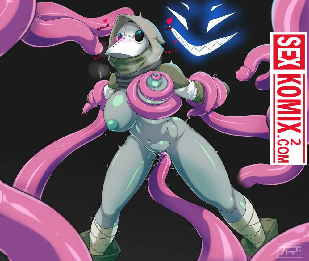 Порно комикс Тентакли и Чумной Доктор.