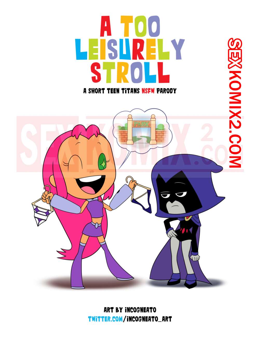 Порно комикс Титаны. Слишком неспешная прогулка. A Too Leisurely Stroll