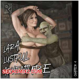 Порно комикс Tomb Raider. Похотливые приключения Лары. Часть 4. Laras Lustful Adventure. Rro.lled