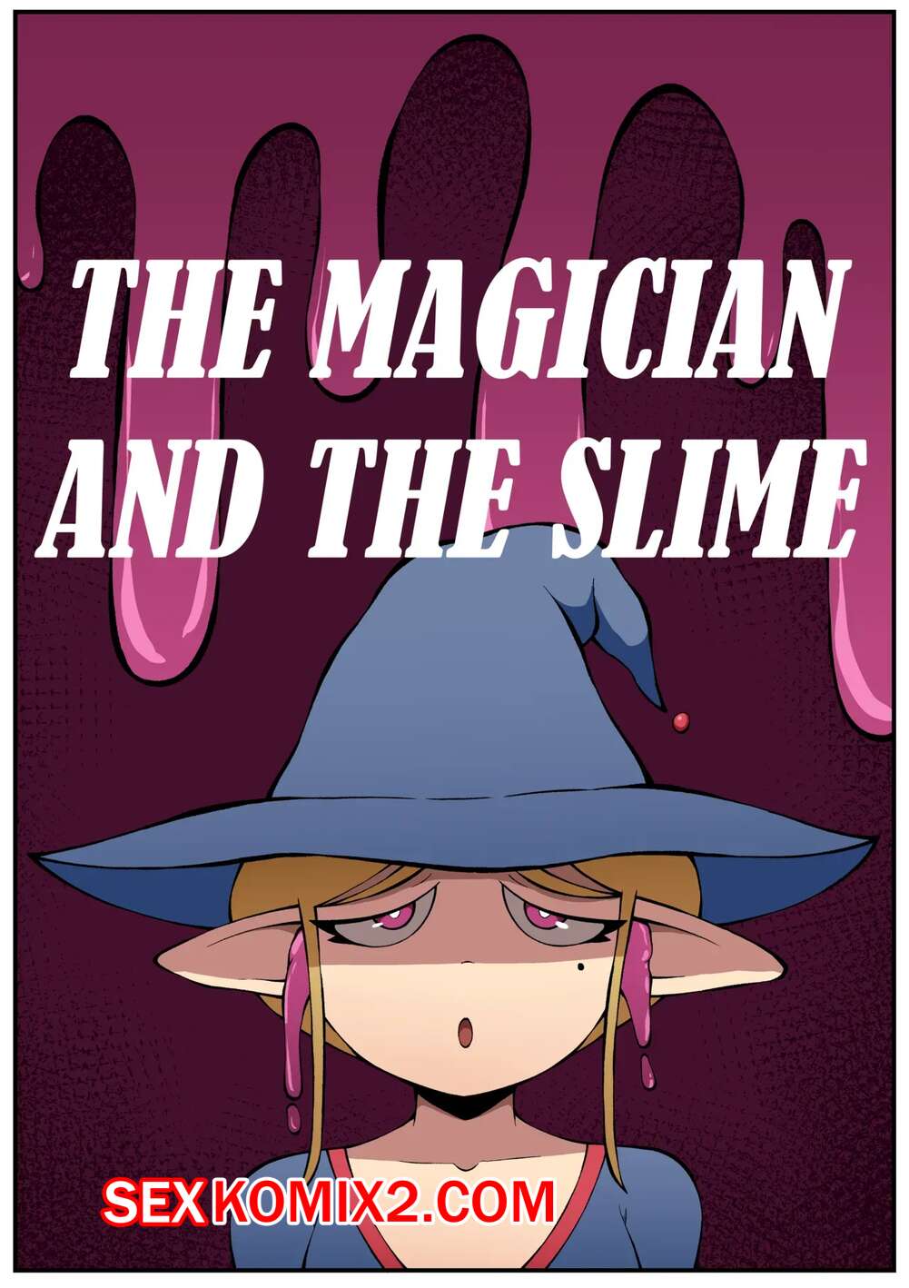 Порно комикс Волшебница и слизь. The Magician And The Slime. VicArt.