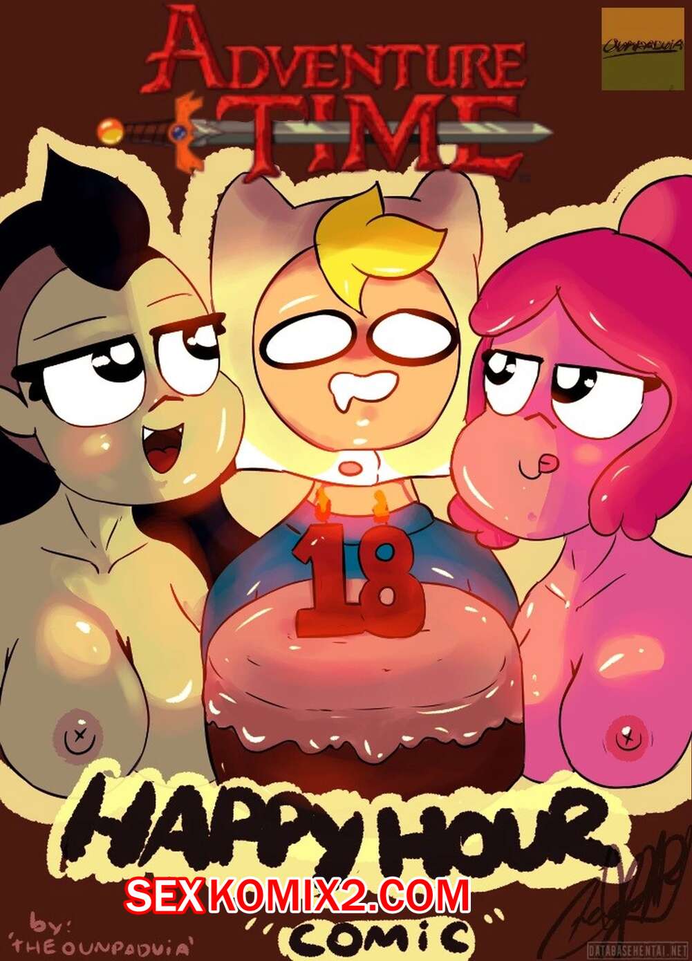 Порно комикс Время приключений. Счастливый час. Happy Hour