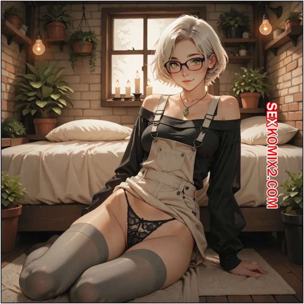 Порно комикс White Hair Studio MMF Threesome Groupsex. TrashGer