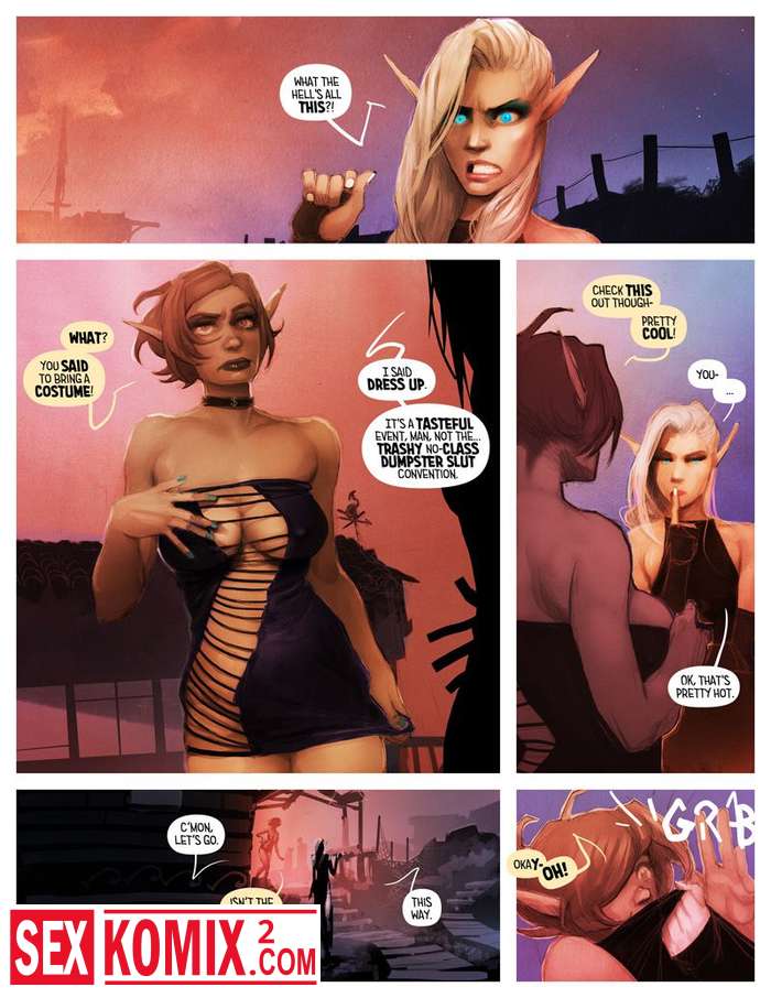 Порно комикс Я бродил в поисках истины и любви. Часть 2. Английский.