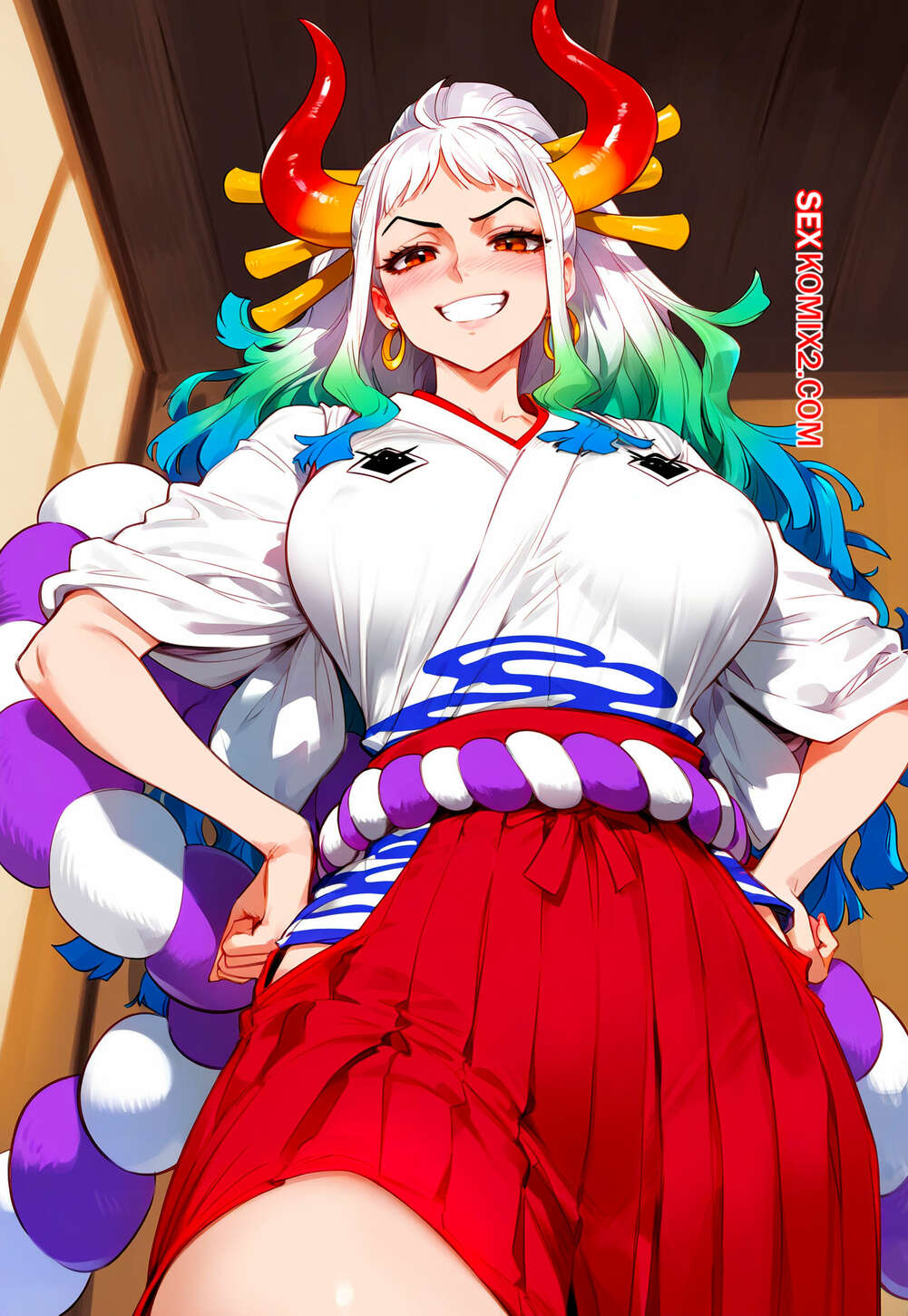 Порно комикс Yamato x BBC. Floxin