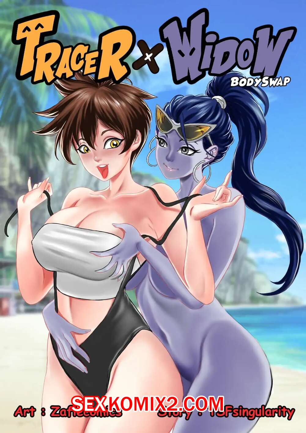 Порно комикс Зафи Комиксы. ТхВ. ZafieComics. TxW. TSFSingularity