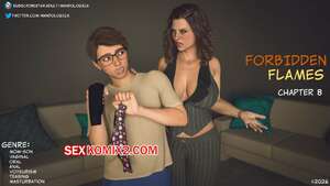 Порно комикс Запретное пламя. Часть 8. Forbidden Flames. MandoLogica