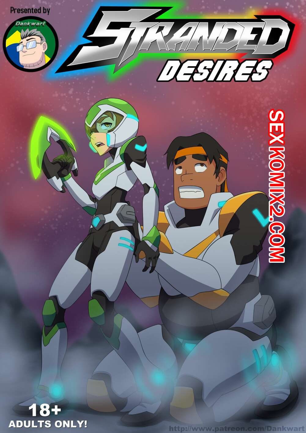 Порно комикс Застрявшие желания. Stranded Desires