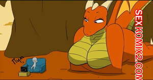 Порно комикс Жар дракона. Dragons Burn