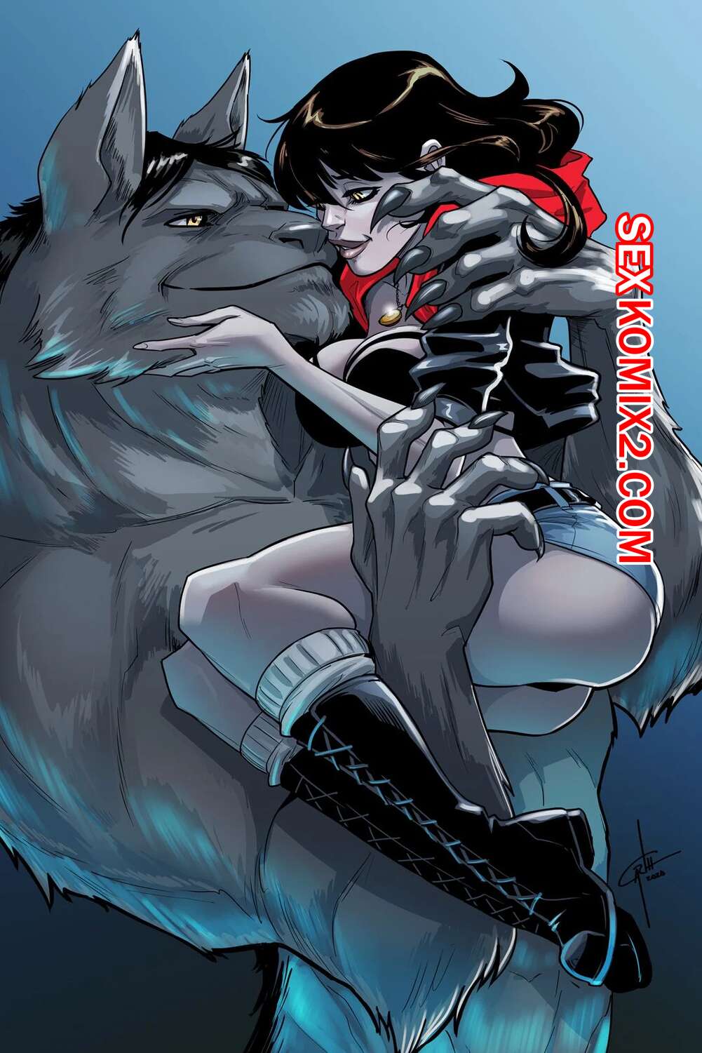 Порно комикс Желания волка. Wolfs Desires. Garth Graham. Temporal Wolf