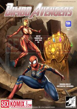 Порно комикс Женские мстители. Locofuria.