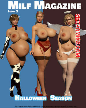 Порно комикс 3D Журнал милф. Часть 3. Milf Magazine. Daval3D