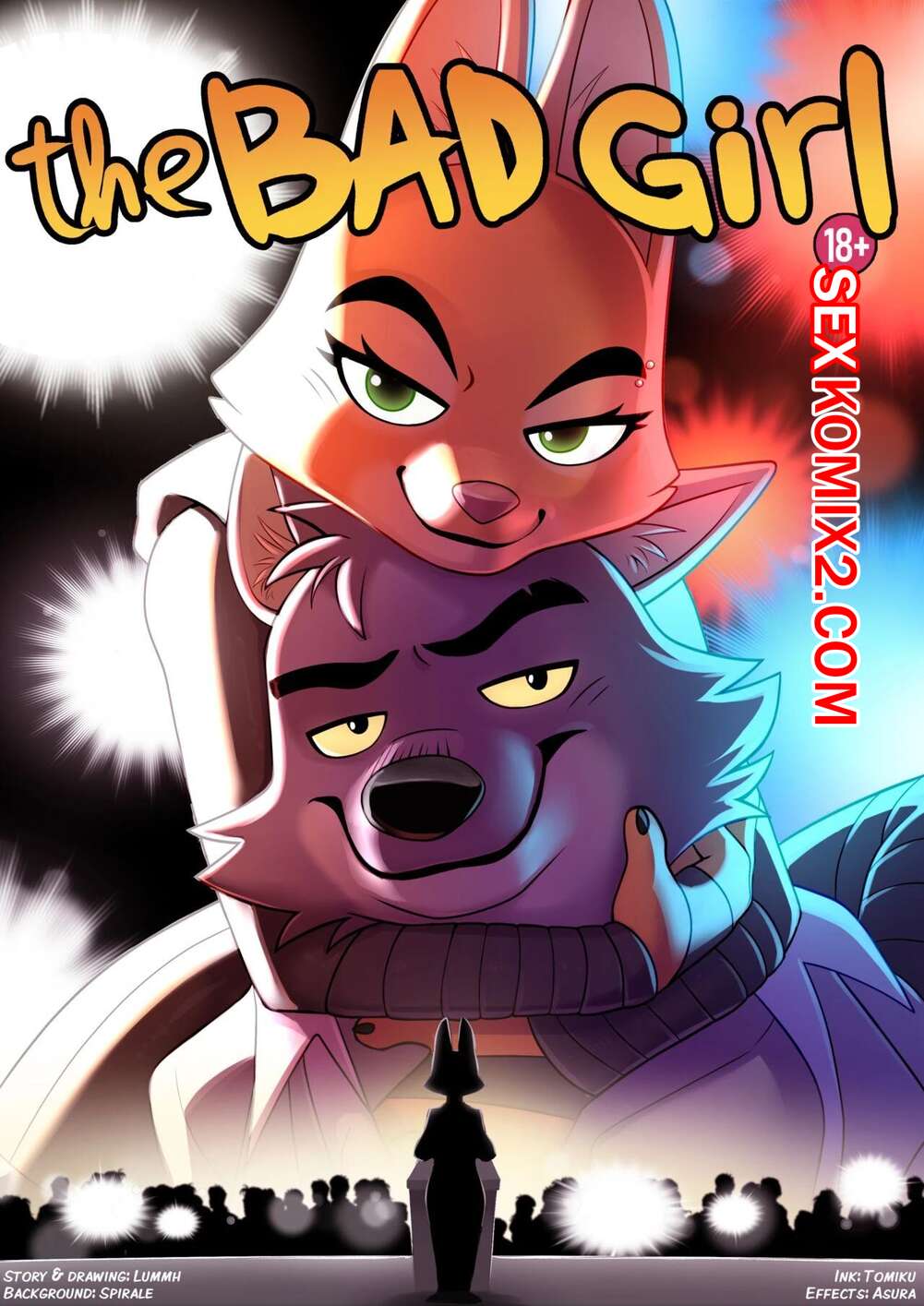 Порно комикс Зверополис. Плохая девочка. The Bad Girl. Lummh